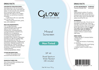Package Label (Glow Advanced 205)